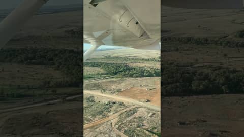 A rare look at The Milparinka Cricket Ground (MCG) from the sky.