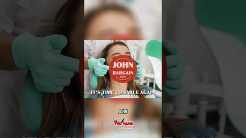 John Bargain DDS: Best Value in Town #commercial #dentist #comedypodcast