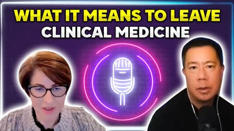 What it means to leave clinical medicine