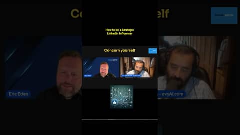 How to be a Strategic LinkedIn Influencer #podcast #linkedin #ai