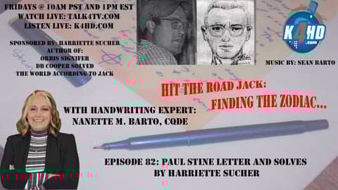 Paul Stine Letter and Solves by Harriette Sucher