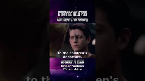 On this day in #startrek history, #startrekvoyager  Imperfection first aired! #onthisday #otd