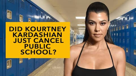 Did Kourtney Kardashian Just Cancel Public School? | How To Survive The Classroom