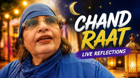 Live from Chaad Raat by Dr.Afshan Hashmi