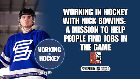 Working in Hockey with Nick Bowins: A Mission to Help People Find Jobs in the Game