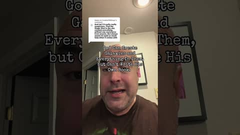 God Can Do Anything Except Write a Book #god #bible #deconstruction #exchristian #mythology