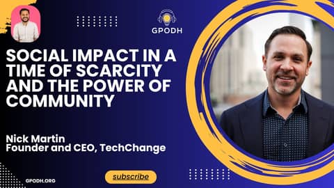 Social impact in a time of scarcity, and the power of community