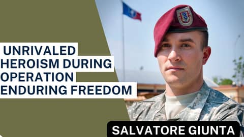 [Audio Podcast] US Army SSG Salvatore Giunta - Medal of Honor Recipient during Operation Enduring Freedom