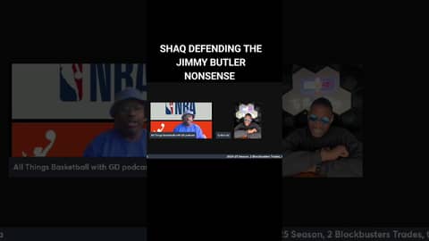 SHAQ DEFENDING THE JIMMY BUTLER NONSENSE... #nba #basketball #jimmybutler #shaquilleoneal #podcast