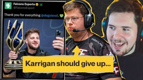 "karrigan just needs to give up" m0NESY joins Falcons & Where s1mple fits in