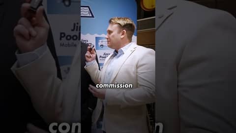 How much can you make as a pool cleaner? #pools #jimsgroup #franchise #howmuch #poolcare