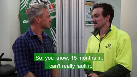 Adam Testaz from Jim's Mowing speaks to Nathan Templeton about his first 15 months | 131 546 |