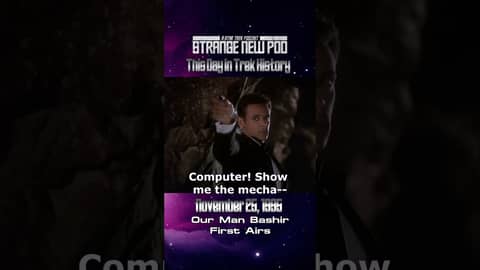 Tomorrow in #startrek history, #startrekds9  Our Man Bashir first aired! #onthisday #otd