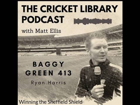 The Cricket Library Podcast - Ryan Harris Winning The Sheffield Shield The Cricket Library Podcast - Ryan Harris Winning The Sheffield Shield