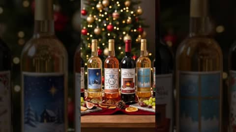 Holiday/Christmas Songs Paired With Wine