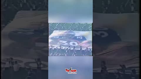 Paul Stanley of KISS Screaming Nonsense at the Super Bowl!