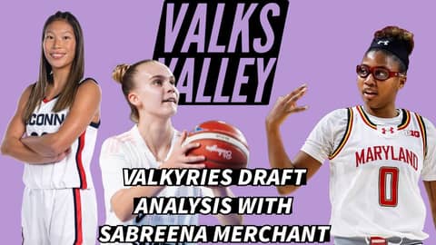 Golden State Valkyries #wnbadraft w/Sabreena Merchant #justejocyte #shyannesellers #kaitlynchen