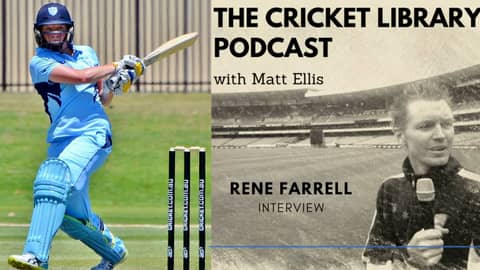 Rene Farrell - Special Guest on the Cricket Library Podcast