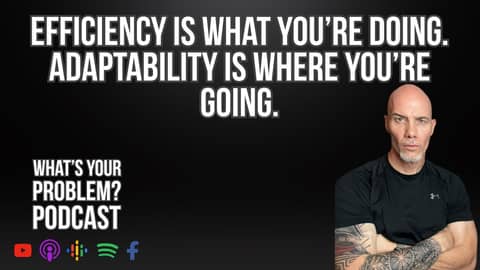The Hidden Risk of Being Too Efficient | ep 915 WYP #Podcast