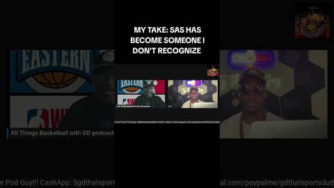 SAS HAS BECOME SOMEONE I DON'T RECOGNIZE... #nba #basketball #lebronjames #stephenasmith #podcast