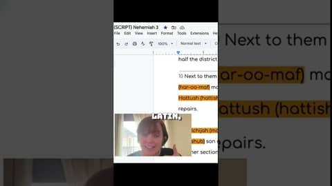 The Challenge of Biblical Translations #shorts