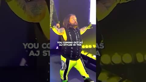 When Hornswoggle Wrestled As AJ Styles In TNA 😂