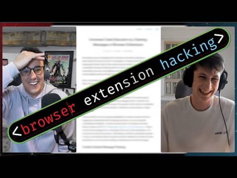 Attacking Chrome Extensions with MatanBer - Big Impact on the Client-Side (Ep. 95) Attacking Chrome Extensions with MatanBer - Big Impact on the Client-Side (Ep. 95)