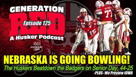 NEBRASKA IS GOING BOWLING! | The Huskers Beatdown the Badgers on Senior Day, 44-25