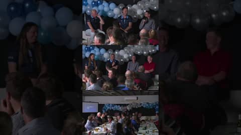 Always a pleasure hosting the Baggy Blues 🏏🎙️