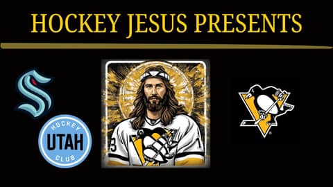 Hockey Jesus   Game 53 PENS at UTAH