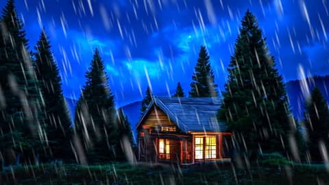 White Noise Rain Sounds for Sleeping | Rainstorm on Roof Ambience White Noise Rain Sounds for Sleeping | Rainstorm on Roof Ambience