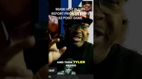 MIAMI'S INJURY REPORT GOING INTO BAM'S 83 POINT GAME... #nba #basketball #bamadebayo ##miamiheat MIAMI'S INJURY REPORT GOING INTO BAM'S 83 POINT GAME... #nba #basketball #bamadebayo ##miamiheat