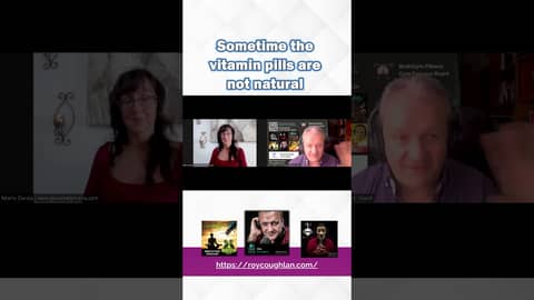 Sometime the vitamin pills are not natural