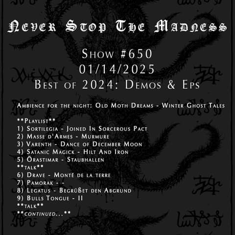#650 - 01-14-25 - Best of 2024: Demos & EPs