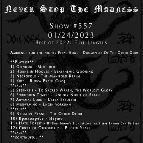 #557 - 01-24-23 - Best of 2022: Full Lengths