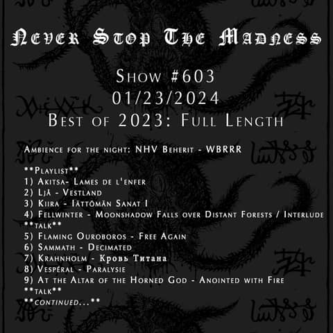 #603 - 01-23-24 - Best of 2023: Full Length