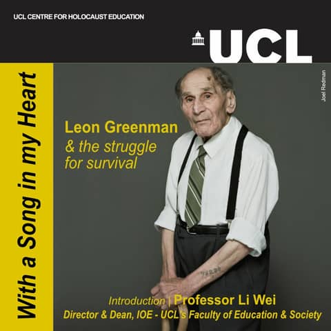 With a Song in My Heart - Leon Greenman | Introduction - Prof Li Wei