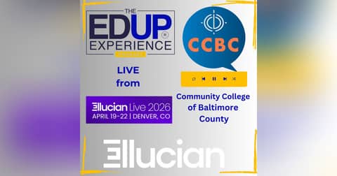 LIVE from Ellucian Live 2026 - with the team at the Community College of Baltimore County⁠ (CCBC)