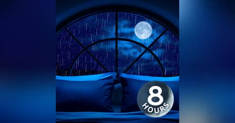 Rain & Thunder Sounds for Sleep | 8 Hour Soothing White Noise
