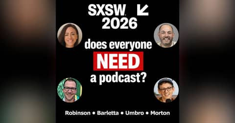 So Everyone Has a Podcast. Should They? Bryan Barletta, Nadine Robinson, Harry Morton, and Jeff Umbro Weigh In