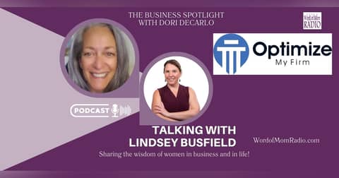 Lindsey Busfield on The Business Spotlight with Dori DeCarlo