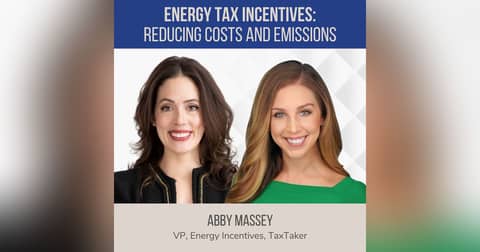 Tax Incentives: Saving Commercial Buildings Money and Emissions ft. Abby Massey (TaxTaker)