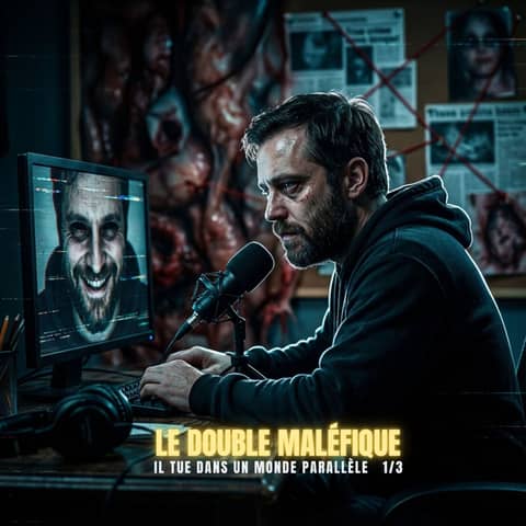 LE DOUBLE MALÉFIQUE : Il tue dans un monde parallèle  partie 1/3 | Podcast Horreur