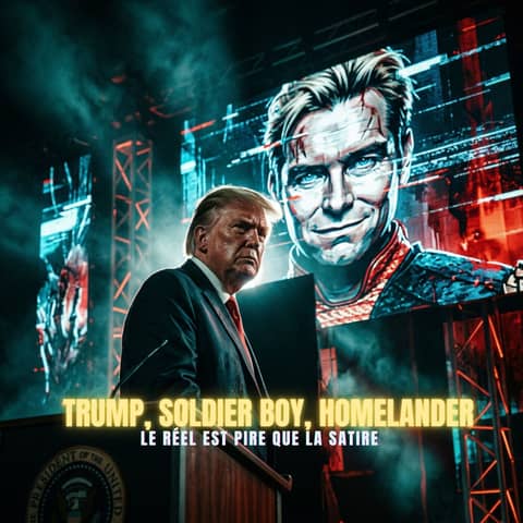TRUMP, SOLDIER BOY, HOMELANDER : le réel est pire que la satire | Podcast Horreur
