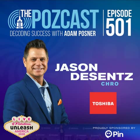 Inside Enterprise HR & Talent Strategy with Toshiba CHRO Jason Desentz (Live @ Unleash 2026)