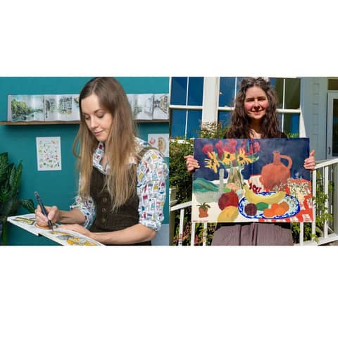 Sketchbooks with Mel and Sandi