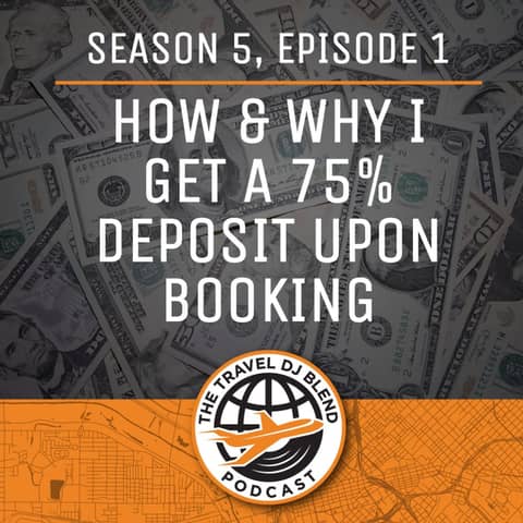 How and Why I Get A 75% Deposit Upon Booking