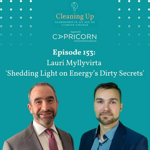 Shedding Light on Energy's Dirty Secrets - Ep153: Lauri Myllyvirta