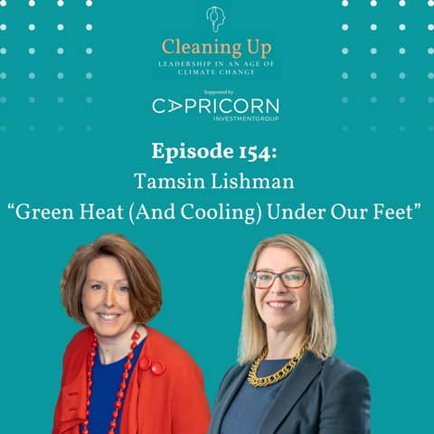 Green Heat (And Cooling) Under Our Feet - Ep154: Tamsin Lishman