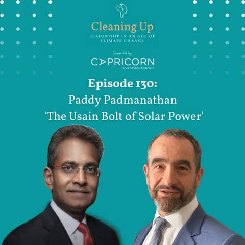 The Usain Bolt of Solar Power - Ep130: Paddy Padmanathan